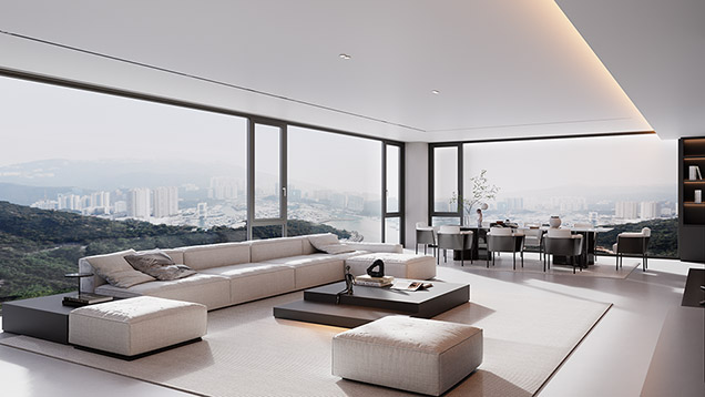 塞納河畔斷橋平開窗（外開）